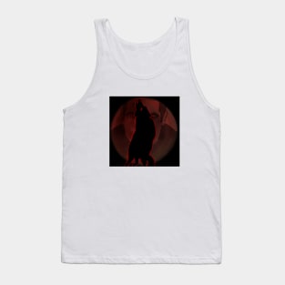 Dracula Blood Moon Wolf (Claes Bang) Tank Top